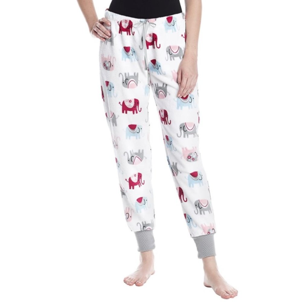 Juniors Zoe & Bella ELEPHANTS Jogger Sleep Pants Size M XL XXL Xmas stocking NWT